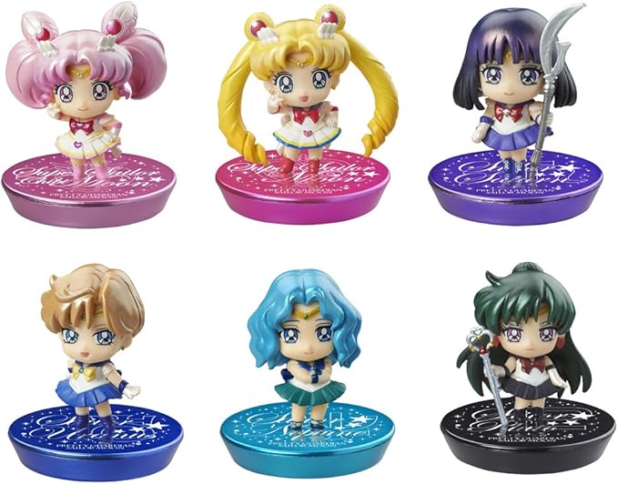 Amazon ぷちきゃら シリーズ 美少女戦士セーラームーン あたらしい仲間と変身よ 編 Glitterver Box アニメ 萌えグッズ 通販