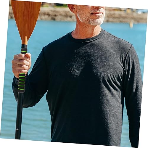 Miniatura 5 de BESPORTBLE 3 pares remos no cubierta negro asas kayak accesorios ciclismo kayak paddle Grips no-