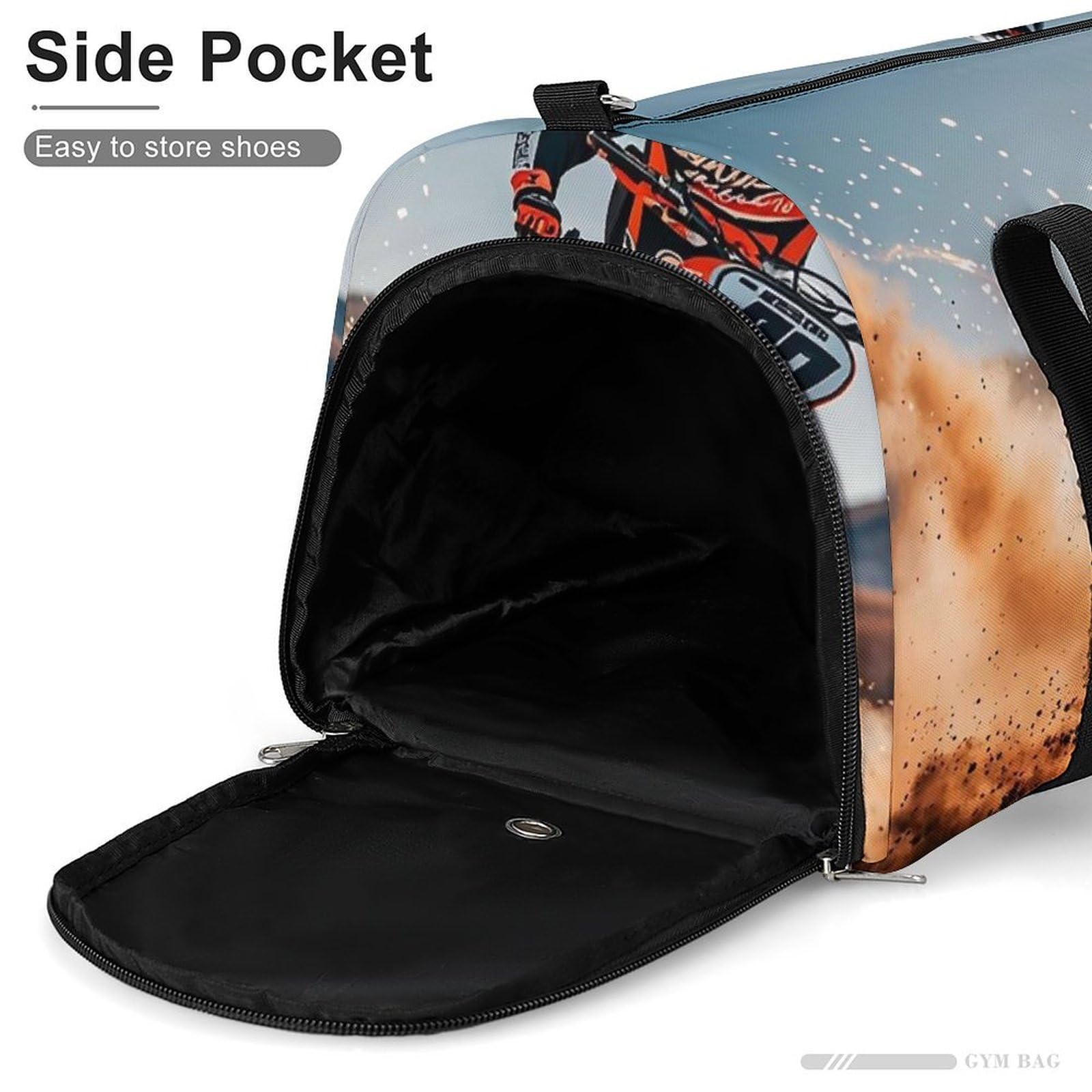 Borsa sportiva da palestra per moto da uomo e donna, impermeabile, grande borsa da viaggio per allenamento
