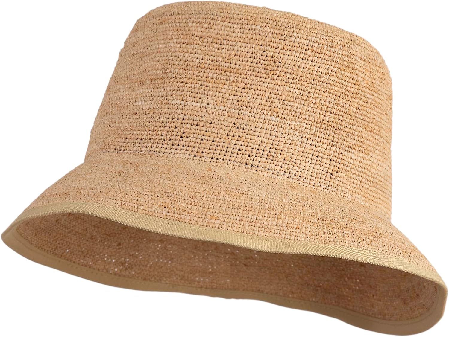 Women's Gambler Top Crochet Bucket Hat