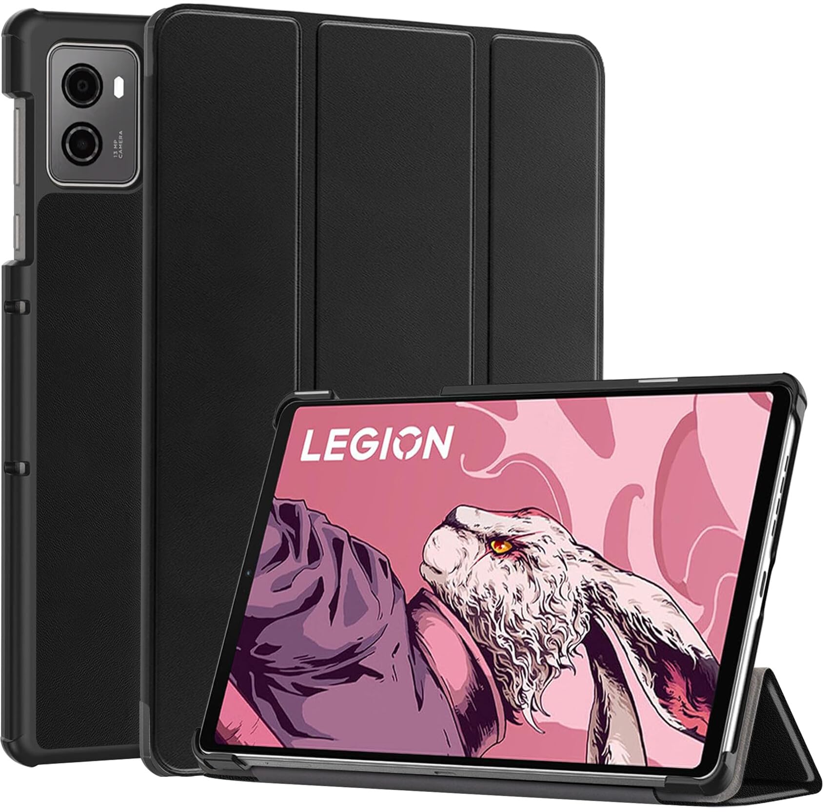 Robustrion Cover for Lenovo Legion 8.8 inch Cover Case, Trifold Flip Cover for Lenovo Legion 8.8 inch Tablet [ Auto Sleep Wake Support] - Black (B0D9FZMRWX) Amazon Price History, Amazon Price Tracker