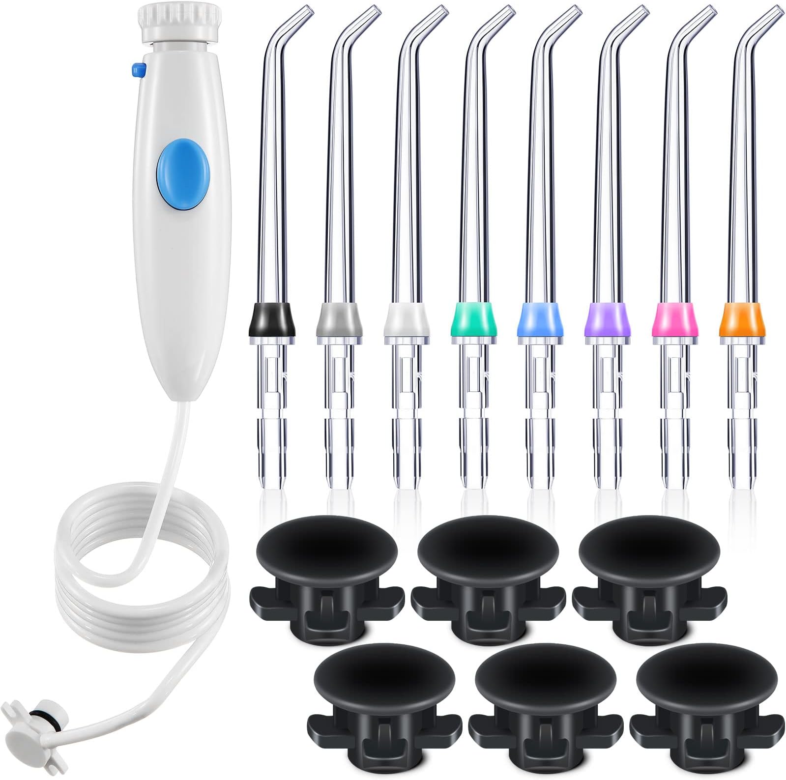 Accessories for Water Flossers and Floss, Tube Plastic Handle Replacement Kit, Water