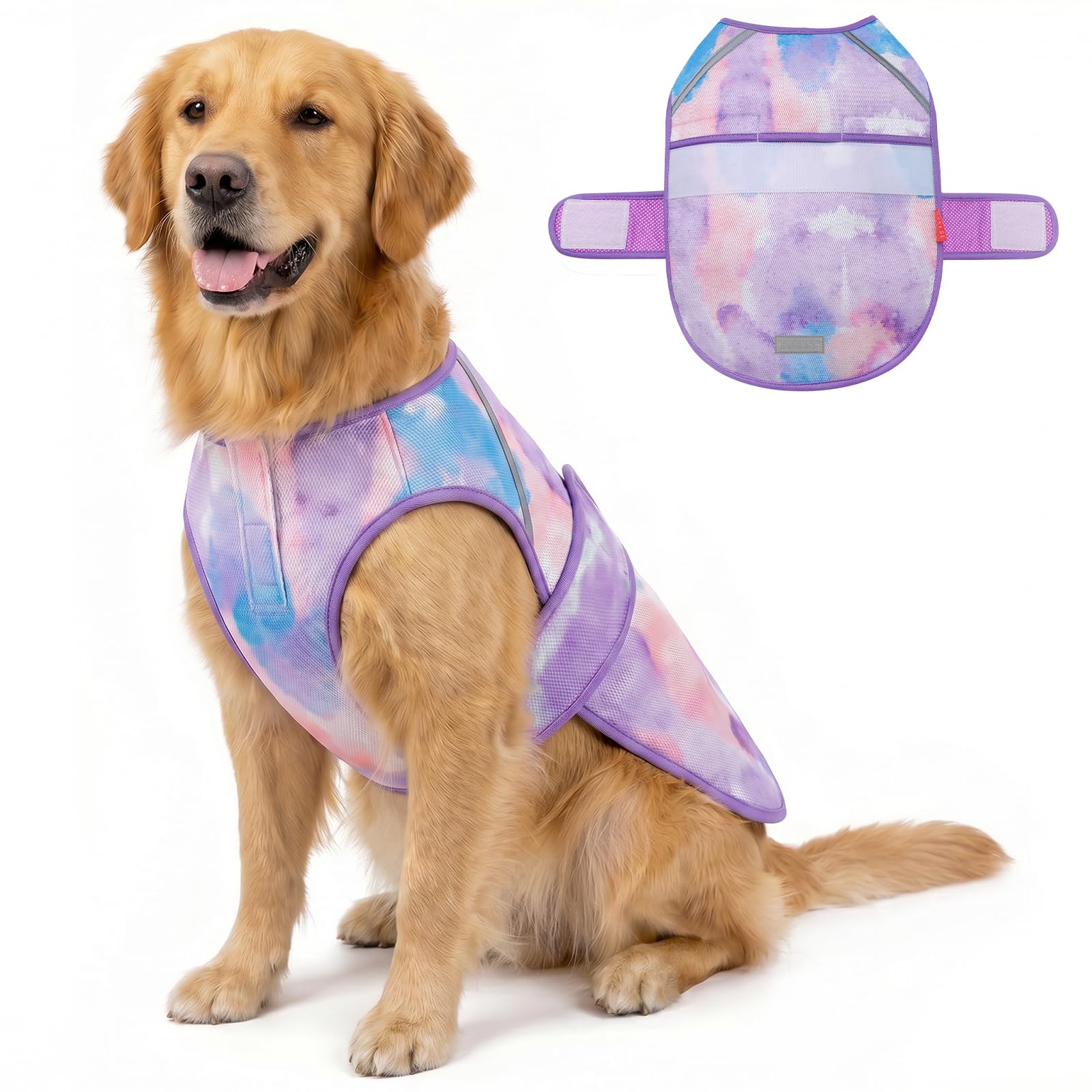 KYEESE Dog Cooling Vest Purple