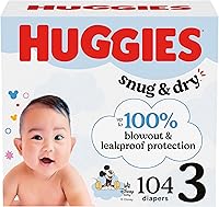 Vista 45 de Pañales Huggies Snug & Dry para bebé