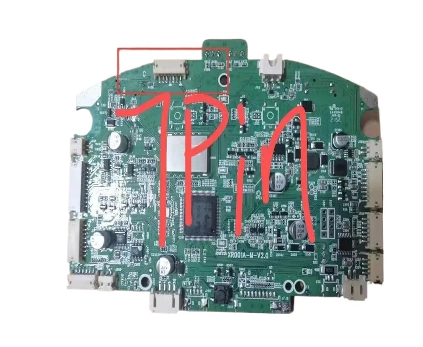 HZJNHCHMB Vacuum Cleaner Motherboard, Compatible For LIECTROUX, C30B Robot Vacuum Cleaner Parts Main Board Accessories Replacement(7 Pin)
