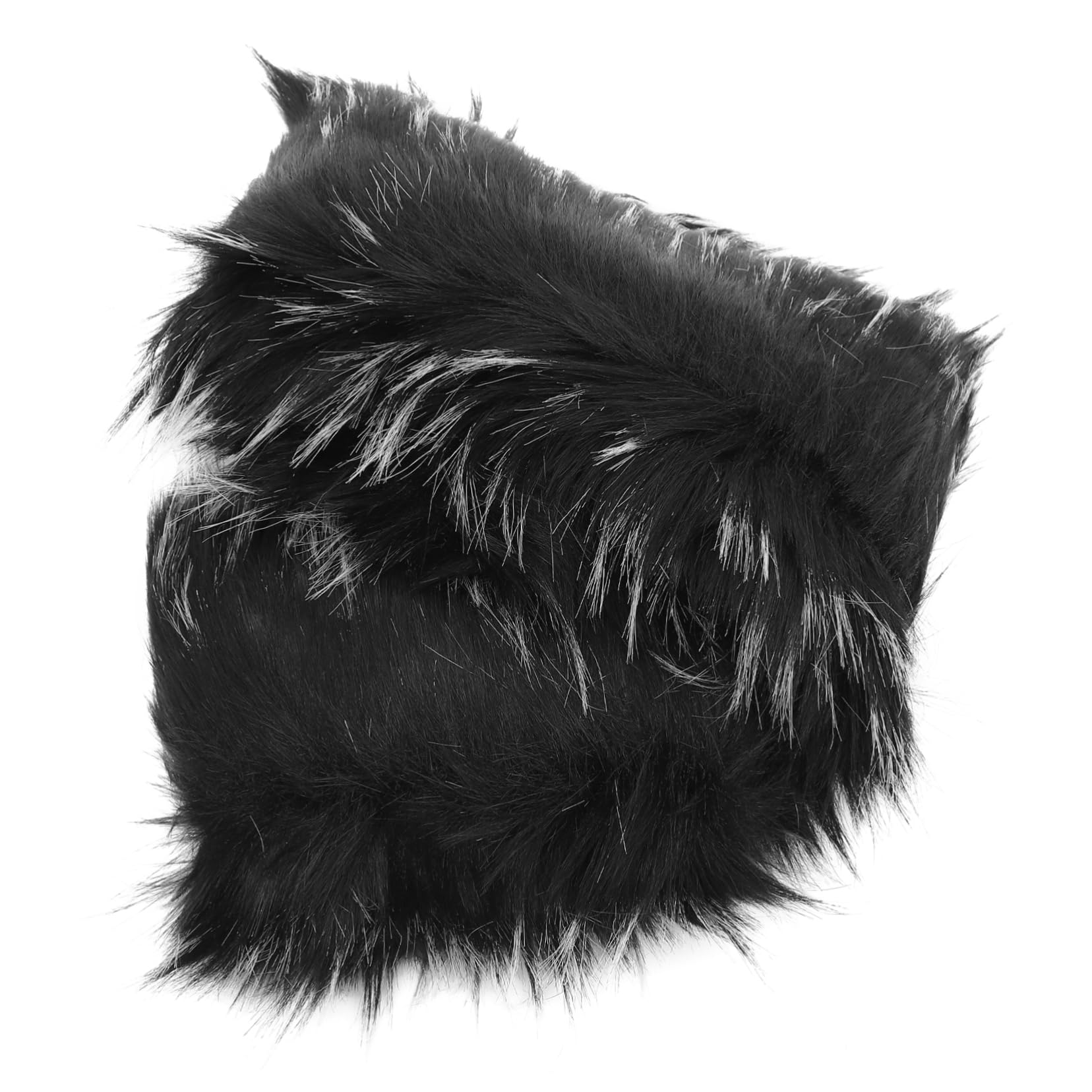 Bufanda cálida con cuello de piel sintética Anneome chal de mujer ideal para eventos de invierno