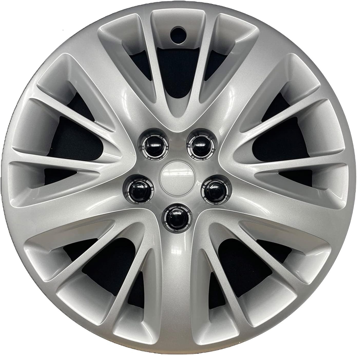 Premium Replica Hubcap, Replacement for Chevrolet Impala 2014-2019, 18-inch Silver Wheel Cover, 1 Piece