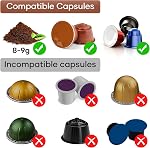 KEJECTOR Portable Espresso Maker Coffee Machine for Travel 20-Bar Coffee Maker Compatible with Ground Coffee & NS Capsule for RV, Outdoor Cafetiere Espresso, Travel Coffee Maker Mini Espresso Machine