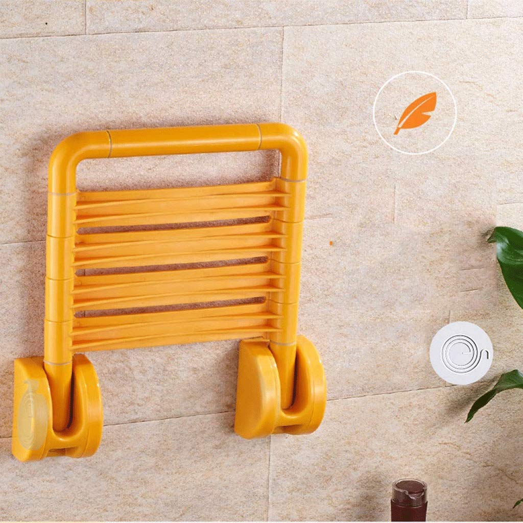 Siège de bain ergonomique et douche banquette rabattable pour PMR et senior