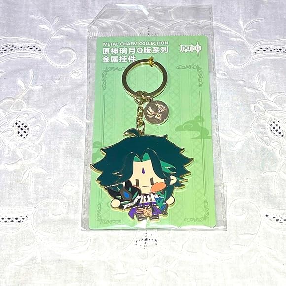 原神】魈 メタルキーホルダー 公式正規品