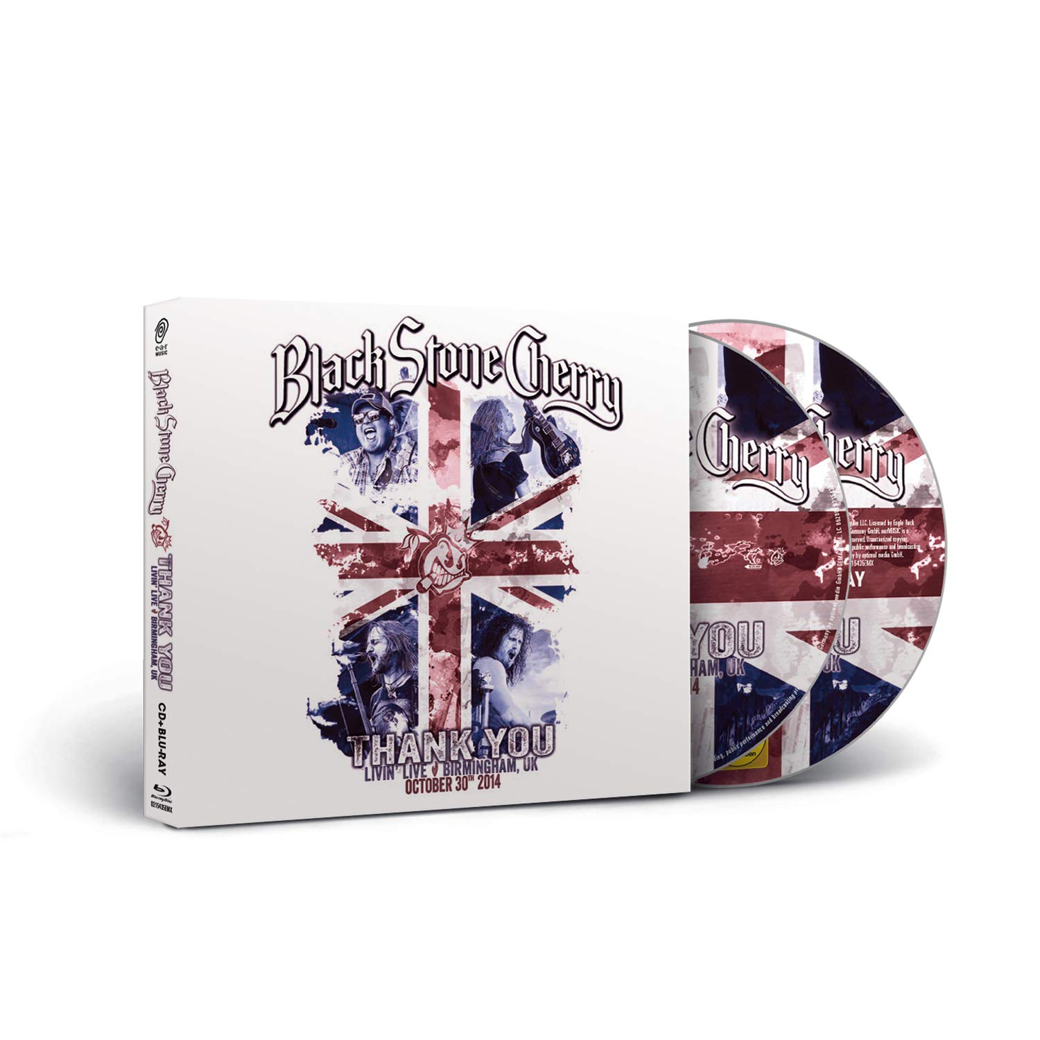 Thank You: Livin' Live (CD+Blu-Ray Digipak)