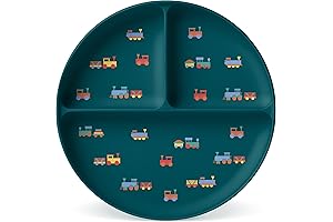 Simple Modern Baby and Toddler Silicone Plates: Start-To-Finish Eating Solution