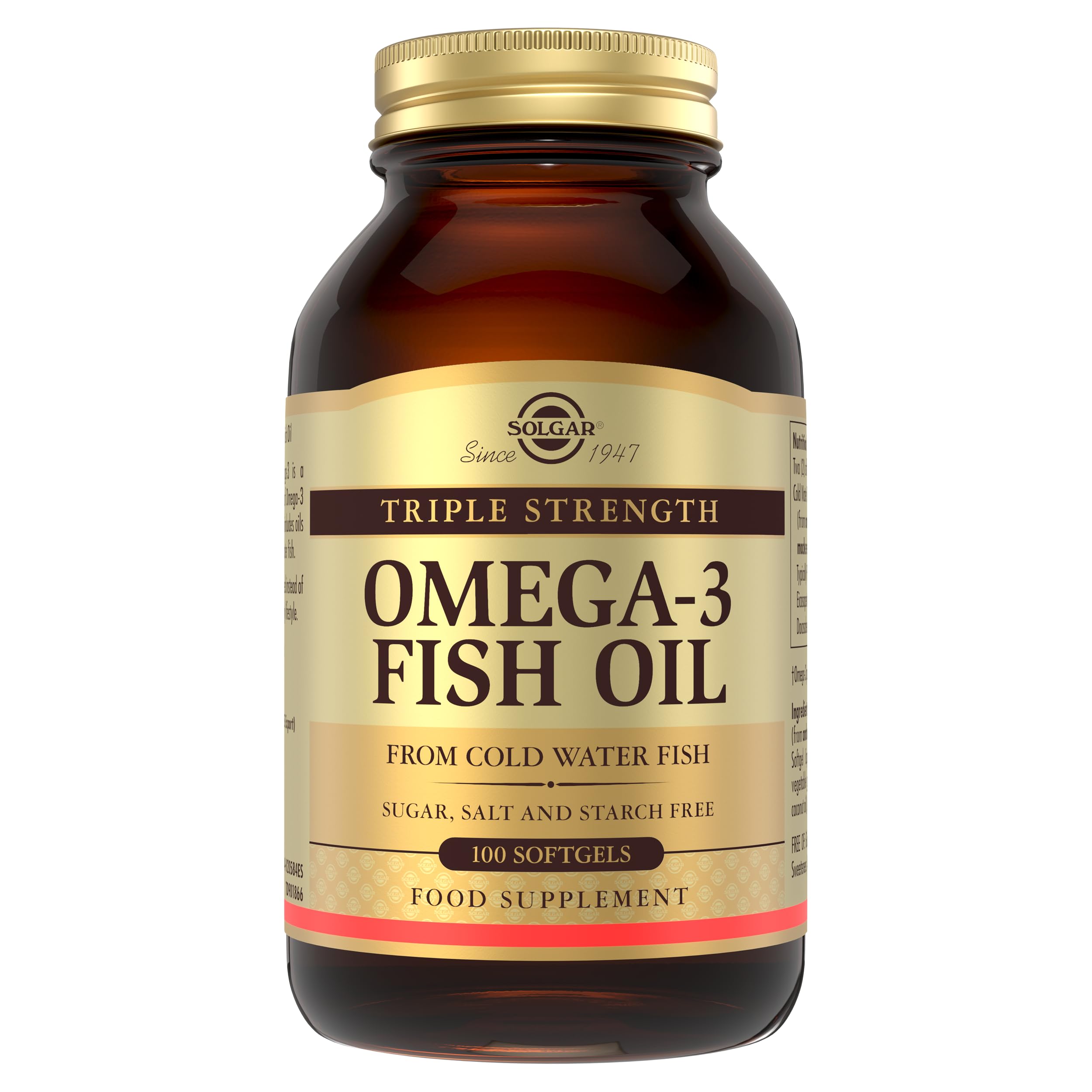 Solgar Omega-3 Triple Strength 950 mg - 100 Softgels