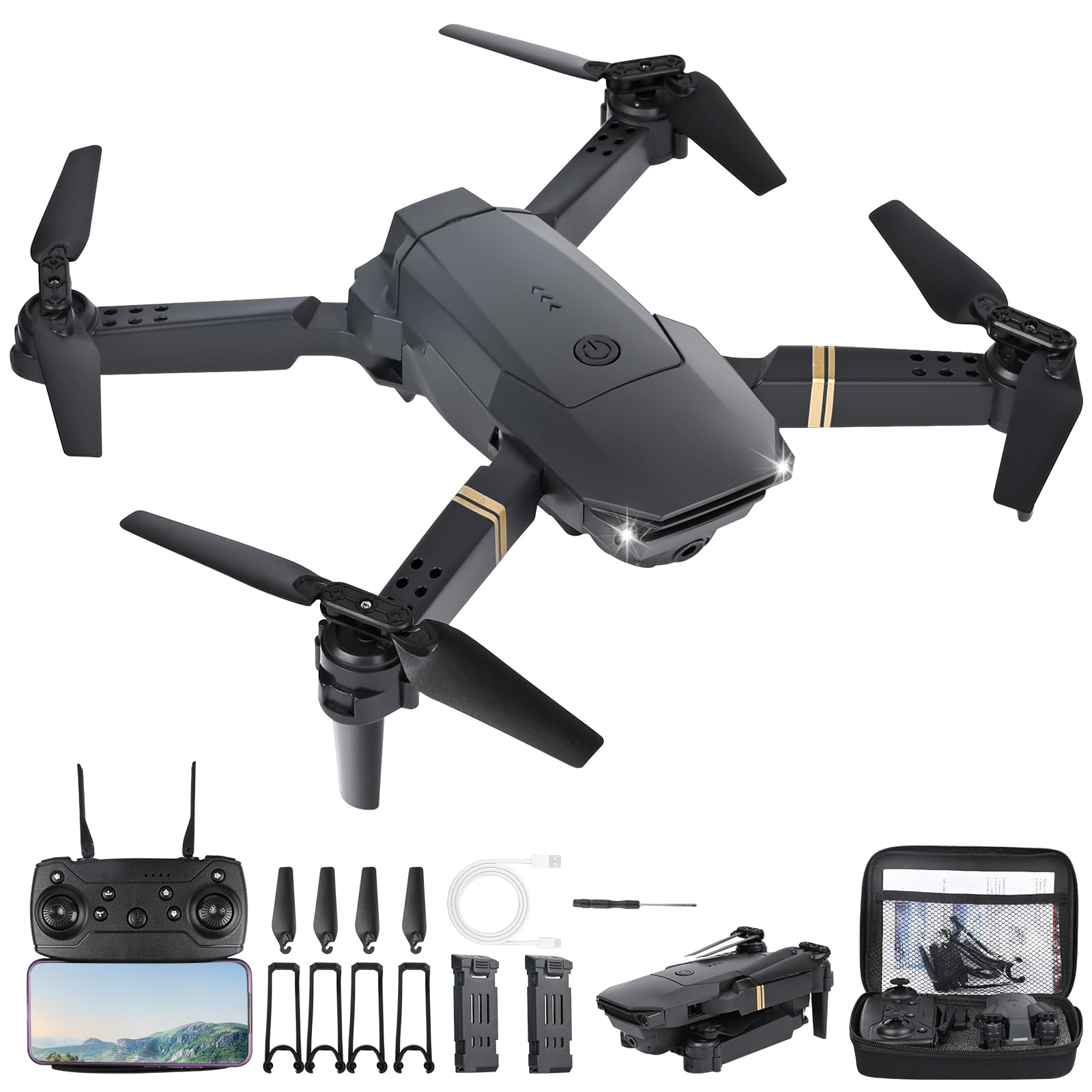 Dji Mini 4k Dron Con Cámara 4K HD Para Principiantes Plegable, - Main Image