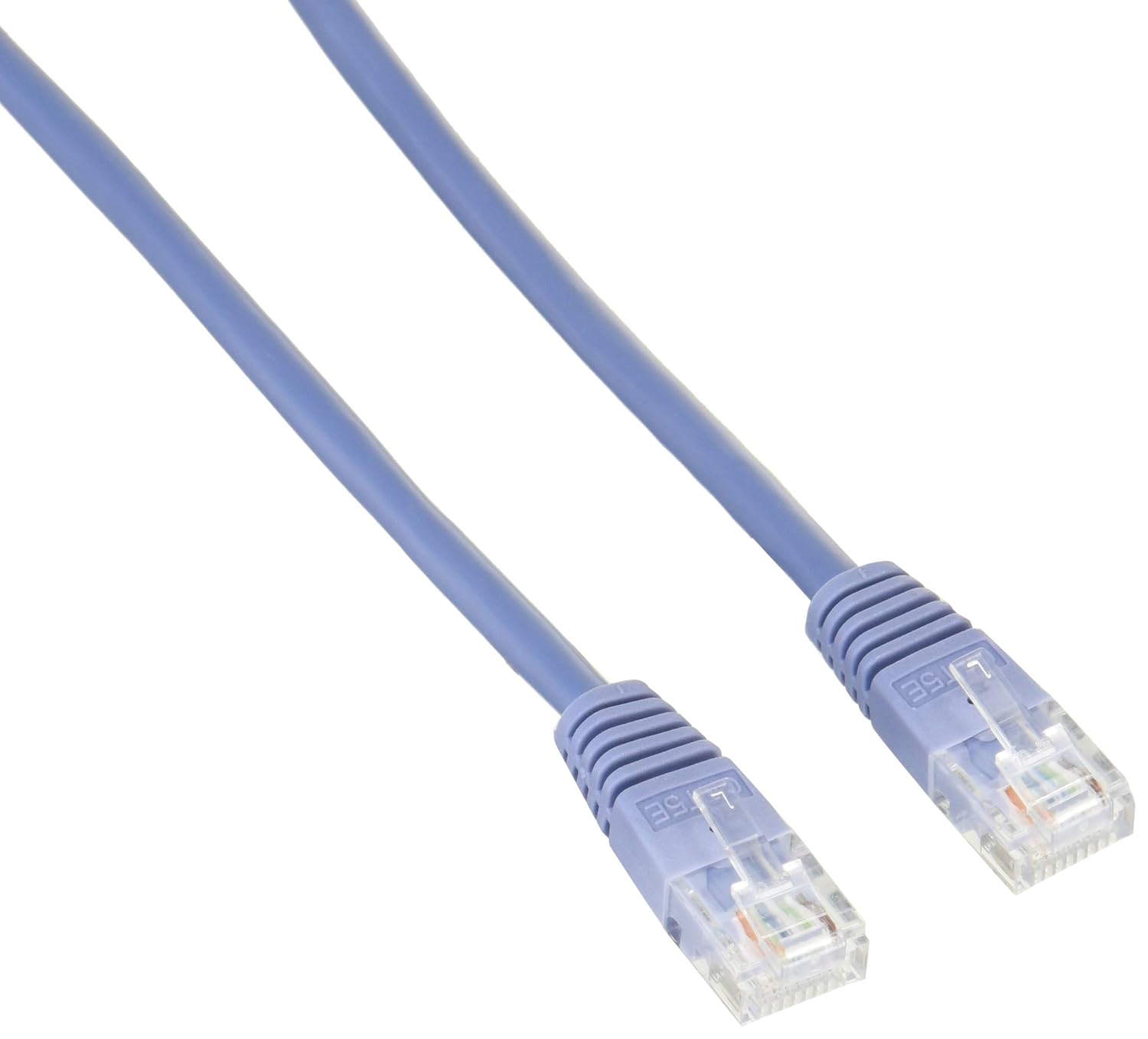 Elecom LD-CTN/BU5 LAN Cable, 16.4 ft (5 m), CAT5E Compliant, Standard Type, Straight Wire, Blue