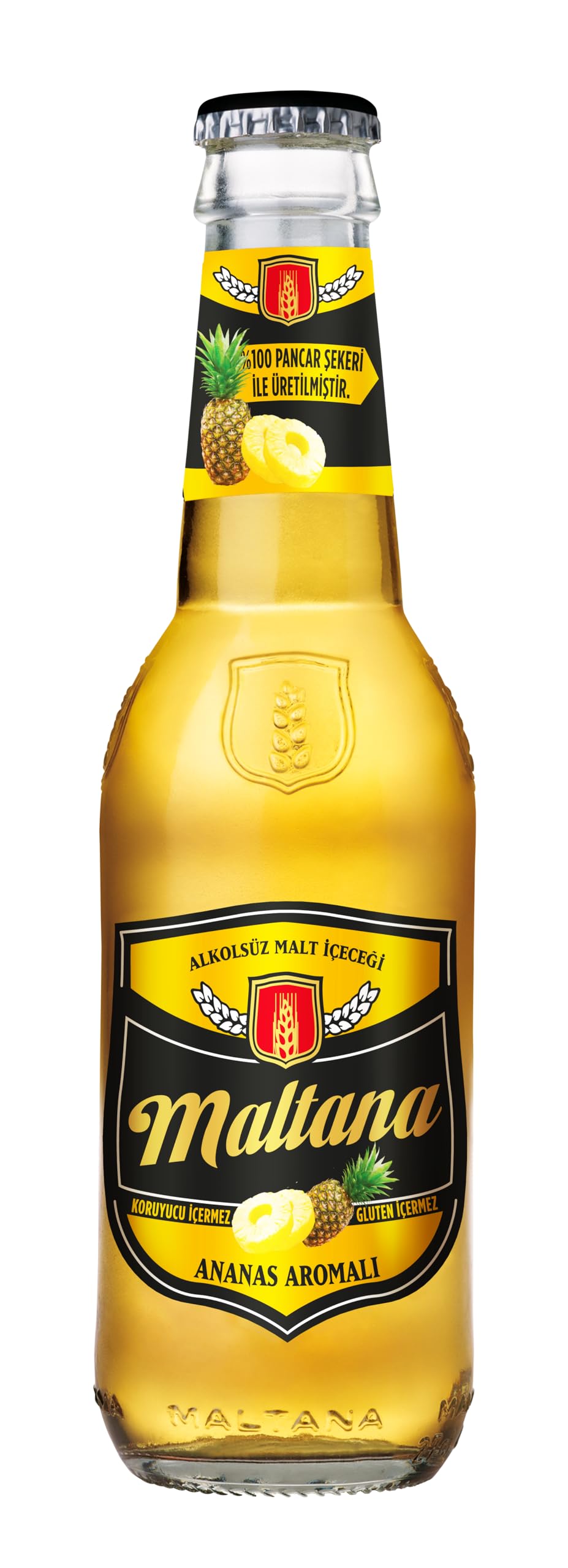 Maltana Ananas Aromalı Alkolsüz Malt İçecek 250 ml