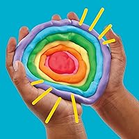 Vista 5 de Play Doh - Paquete a granel de 42 latas de 1 onza de compuesto para modelado, regalos para relleno de calcetines navideños, premios y recuerdos