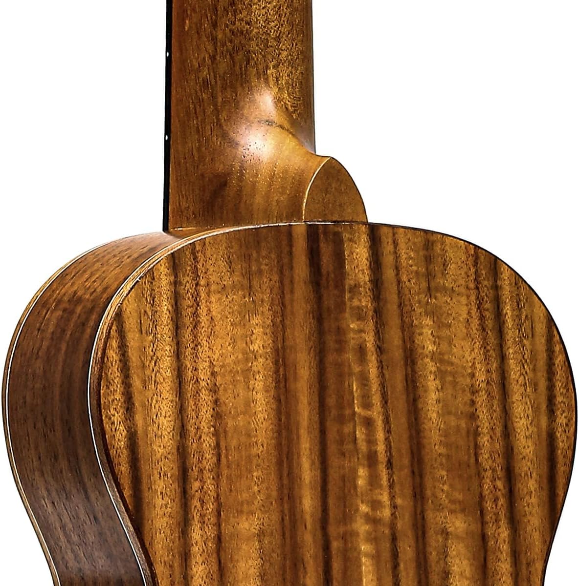 Generic Acoustic Guitalele 28 Inch, Electric Guitarlele 6 String KOA Ukulele Travel Electric Guitar Ukelele with EQ & Gig Bag (Right Hand)