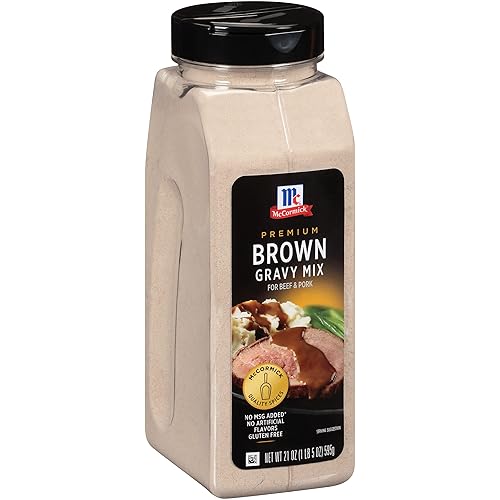 McCormick Mezcla de salsa marrón premium, 21 oz