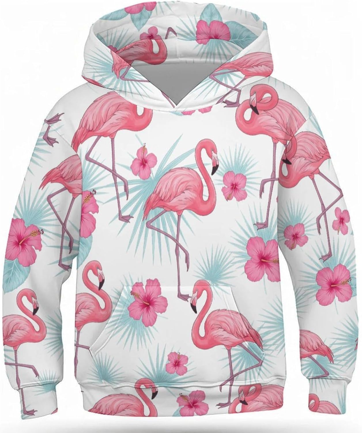 Boys Girls Hoodies Cartoon Cow Cool Hooded Lightweight Hooded Pullover Sweatshirt for Kids