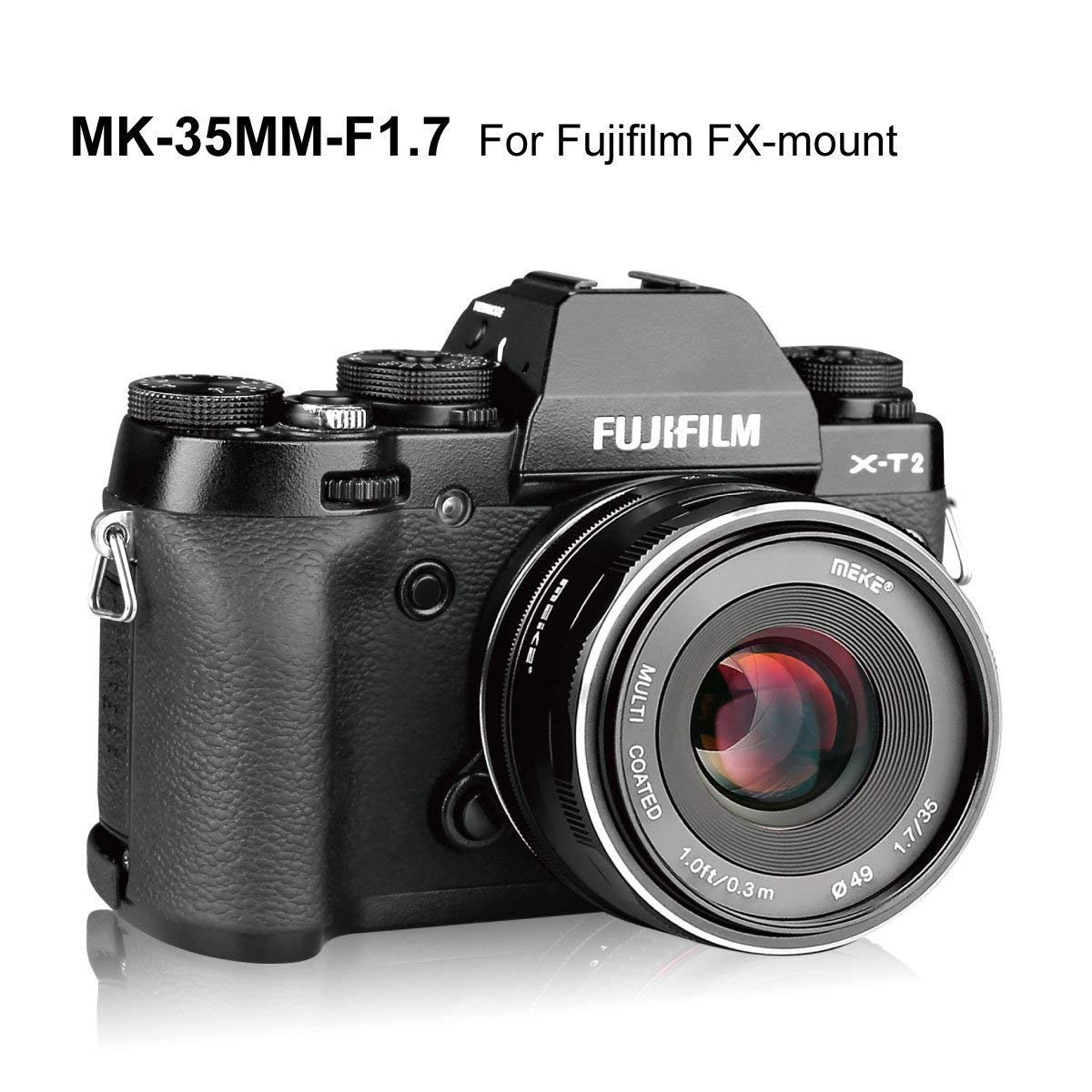 FUJI Xmount MEiKE 35mmF1.7 マニュアルレンズ 非CPU Amazon.co.jp: Meike 35 mm f1.7大口径マニュアルフォーカス固定