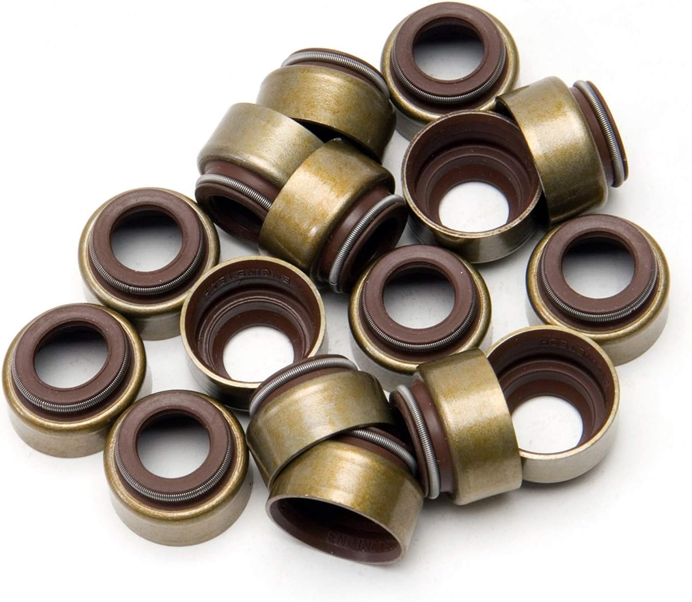 Edelbrock 9759 Valve Seal Ford FE Engines 3/8 in. w/0.562 in. Guide 16 pc. Valve Seal