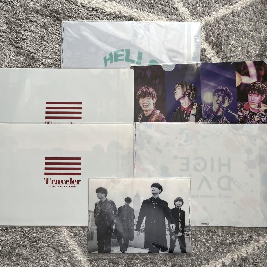 Amazon.co.jp: official髭男dism ヒゲダン クリアファイル7枚