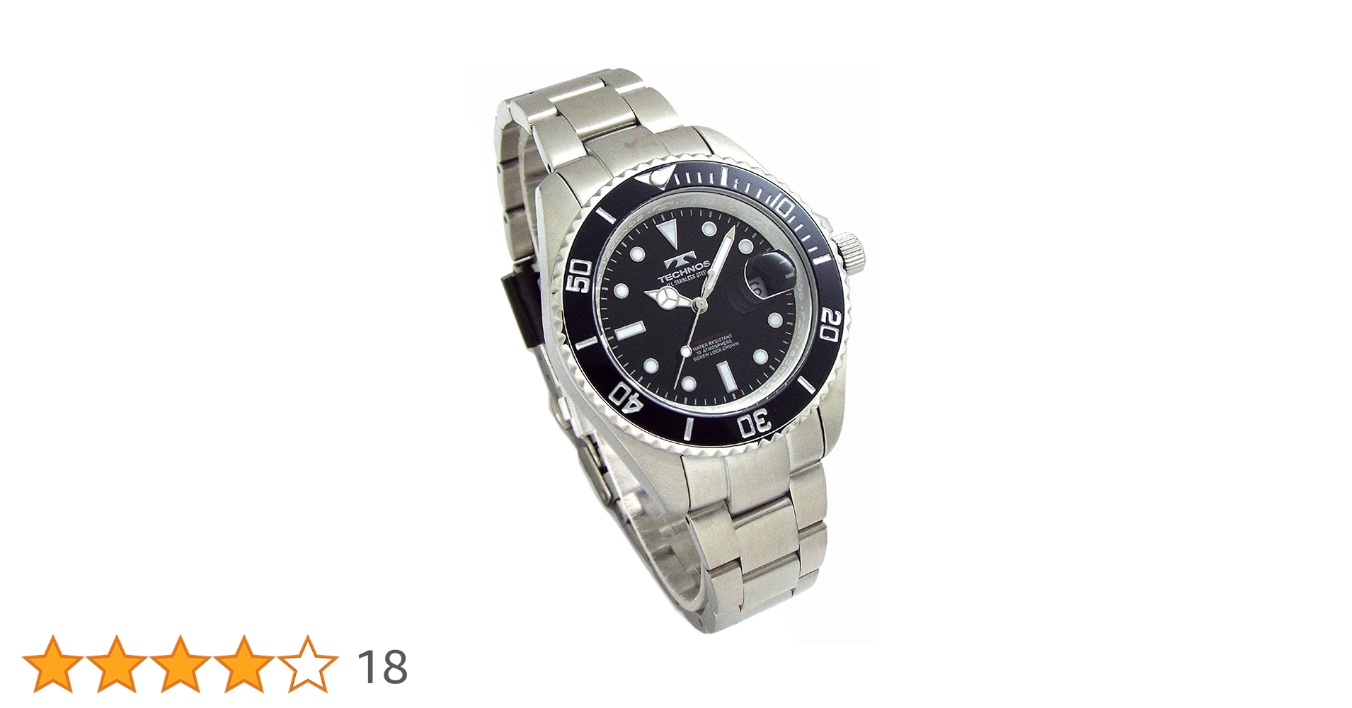 Amazon.co.jp: TECHNOS テクノス メンズ腕時計 ダイバーウォッチ