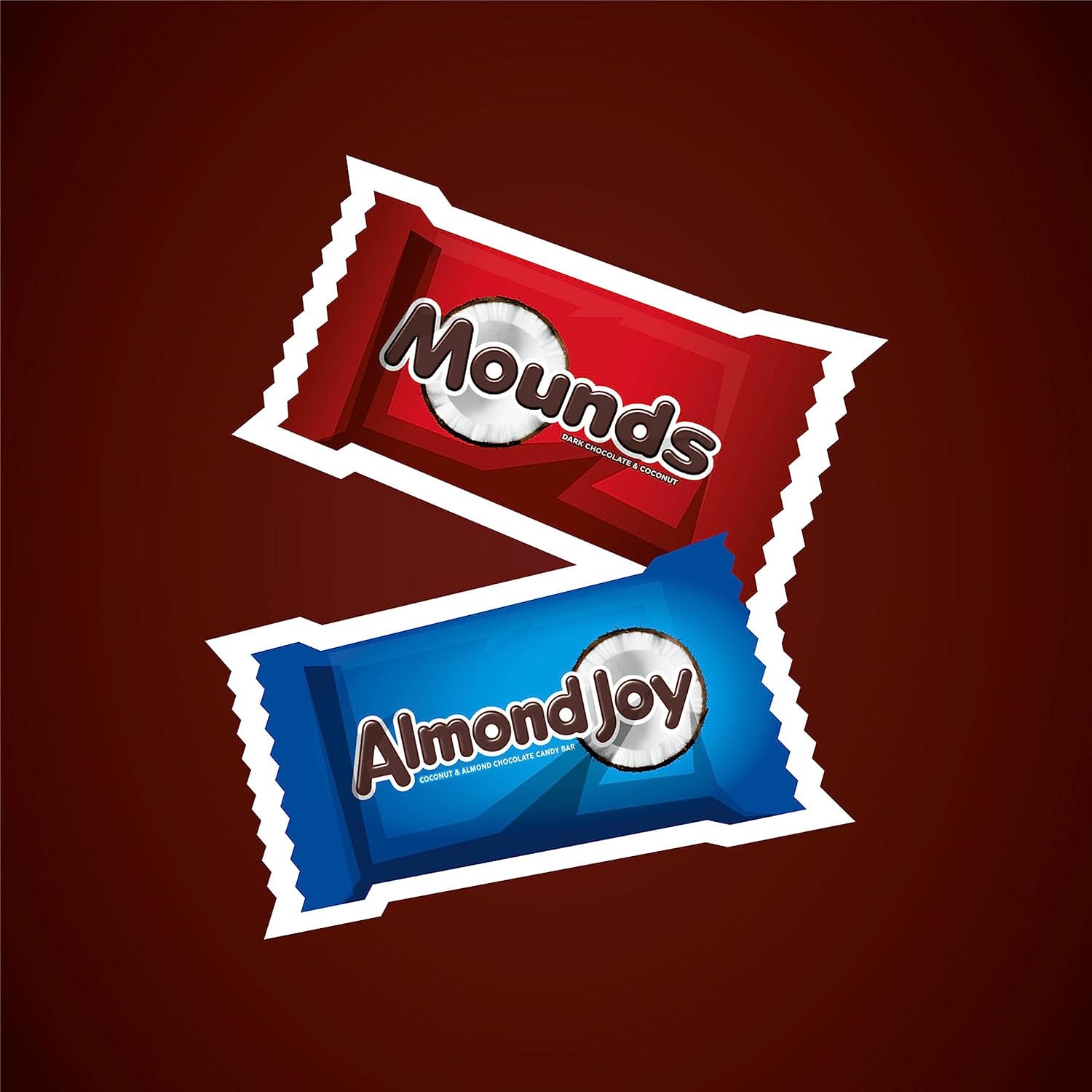 ALMOND JOY and MOUNDS Assorted Flavored Candy Party Pack, 32.1 oz