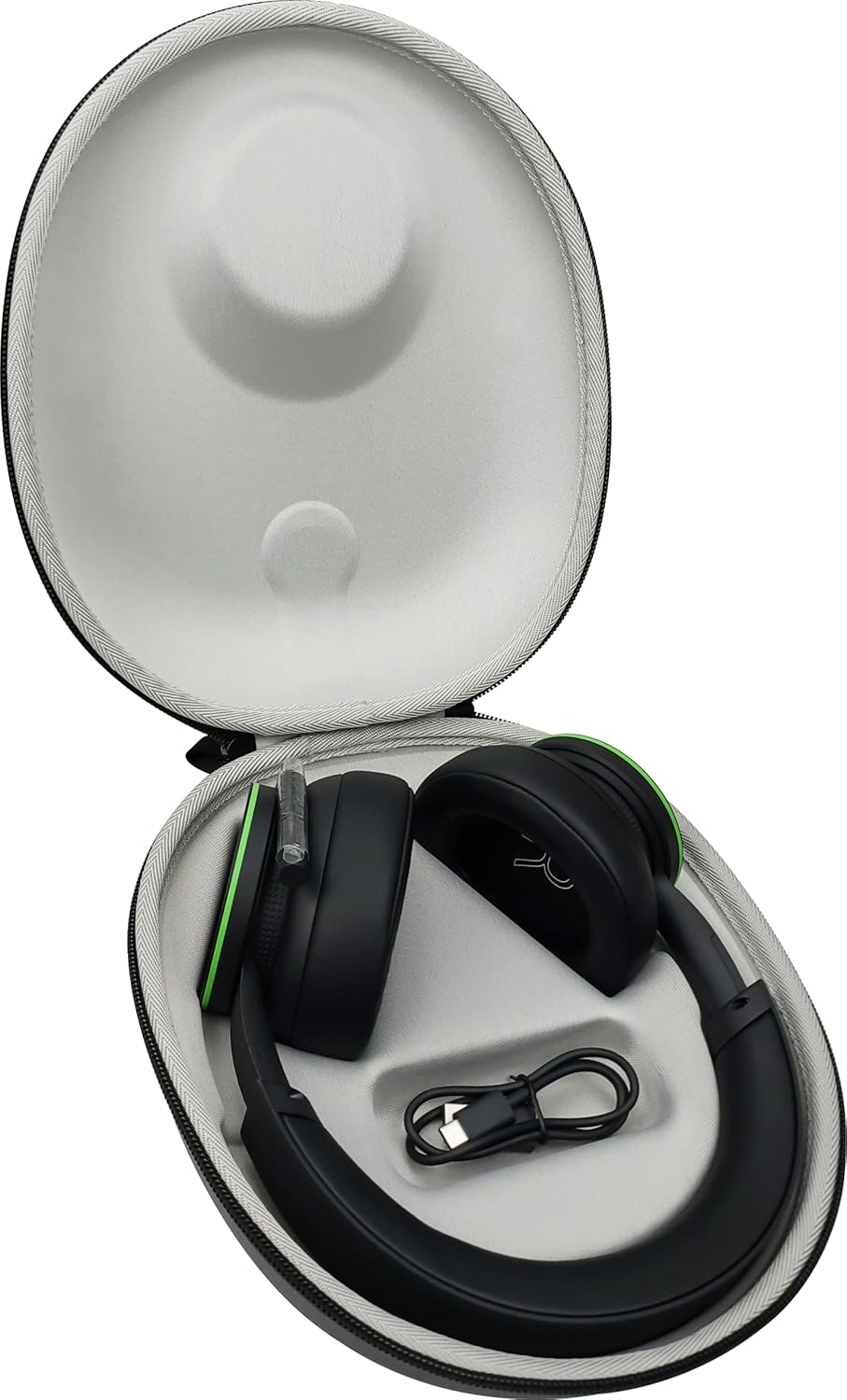 BTOPCASE Dark Grey Hard EVA Protective Carrying Storage Case For Xbox Wired Headset Case, Xbox Wireless Headset Case