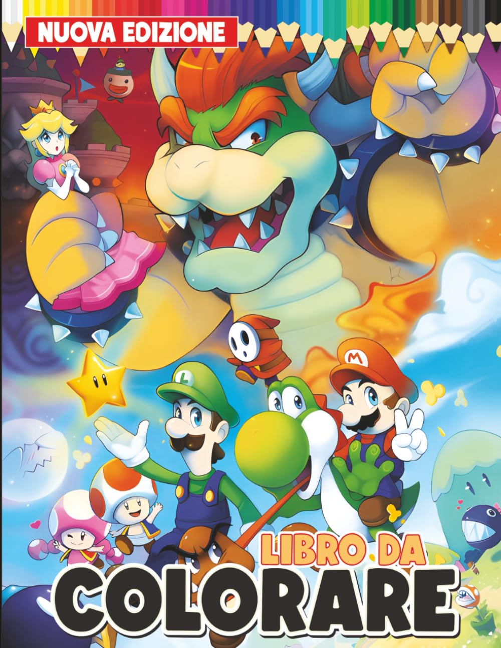 Livre de Coloriage Créatif en Italien