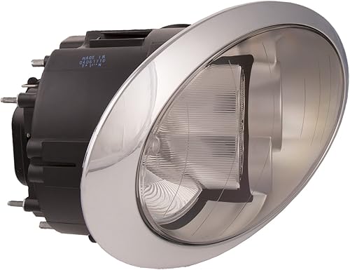 Miniatura 3 de PERDE Juego de faros delanteros con carcasa cromada con lente de rendimiento compatible con Mini Cooper, sin arandelas de faros