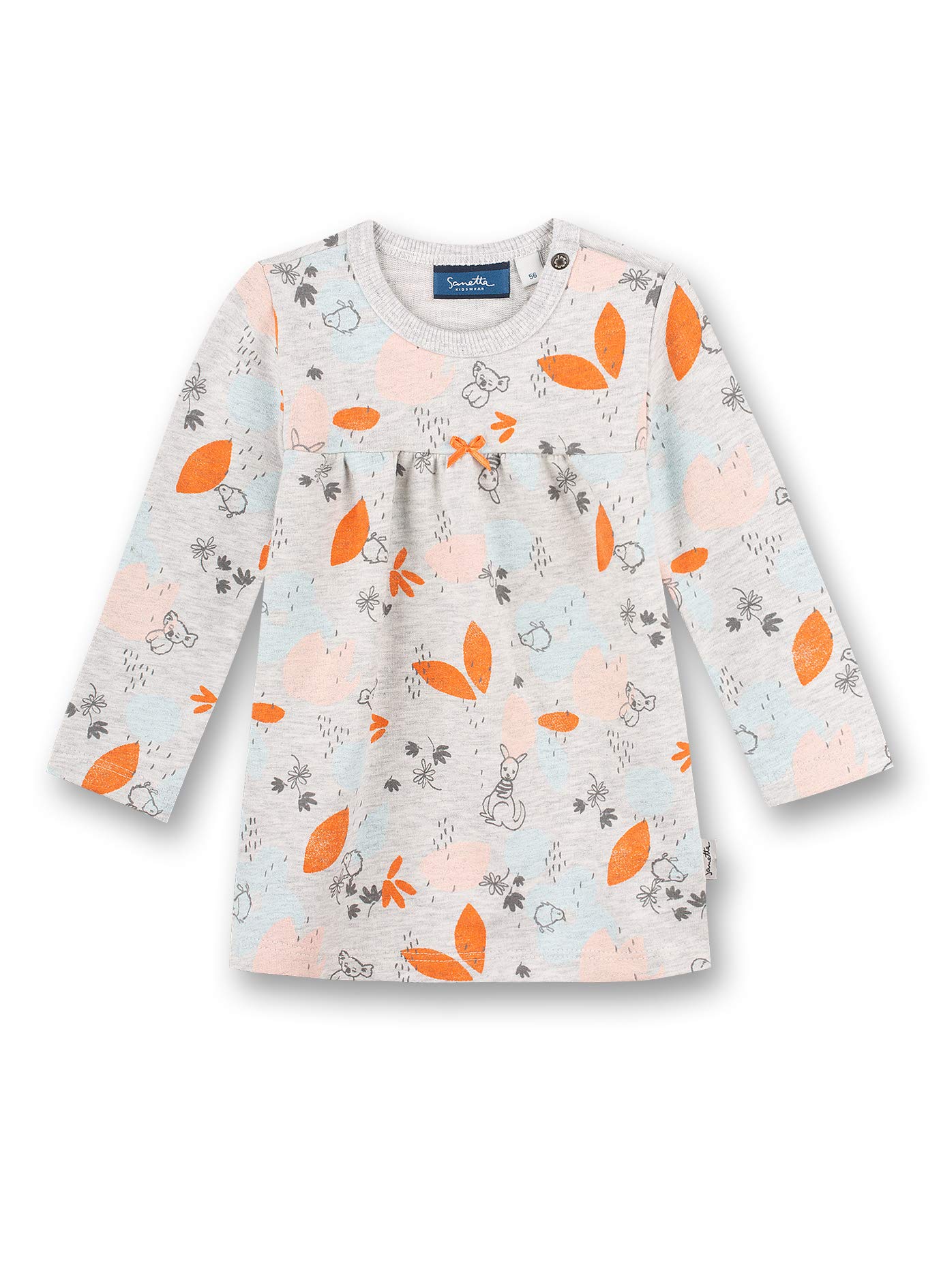 Robe Sanetta gris pour bébé garçon en coton bio - 6