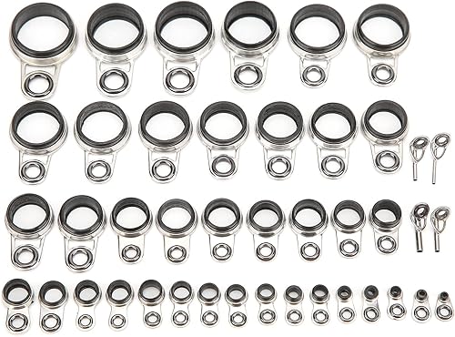 Miniatura 7 de 41 in 1 Set Rosting Tackle Fishing Rod s, Fishing Accessory with Less Steel and Ceramic l, Tips for Rock Castis