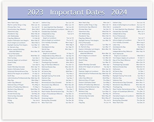 Miniatura 7 de AT-A-GLANCE Recambio de calendario de escritorio diario 2023, 3-1/2 x 6 pulgadas, hoja suelta, notas rápidas (E51750)