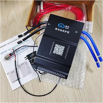 JK Smart BMS JK BMS 200A Active Balancer Smart BMS Active Balance 2A BT BT/APP RS485 CAN Heat Liion LiFepo4 LTO 4-20S DIY BMS Battery Equalizer