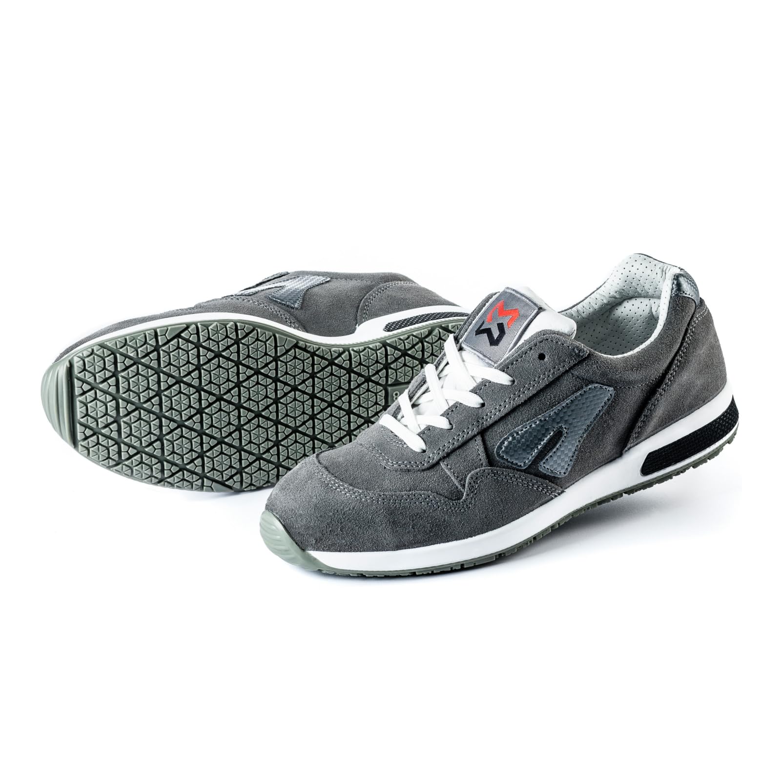 WÜRTH MODYF Sicherheitsschuhe S1P SRC Jogger in grau - Arbeitsschuhe für Herren und Damen - mit Metallelementen & atmungsaktiv - in den Größen 36-47