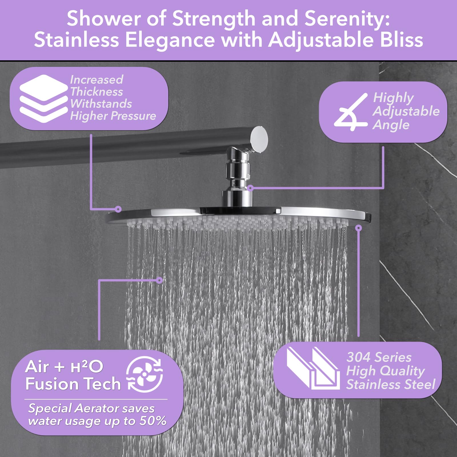 Amazon.co.jp: VANFOXLE シャワー蛇口セット クロームシャワーシステム