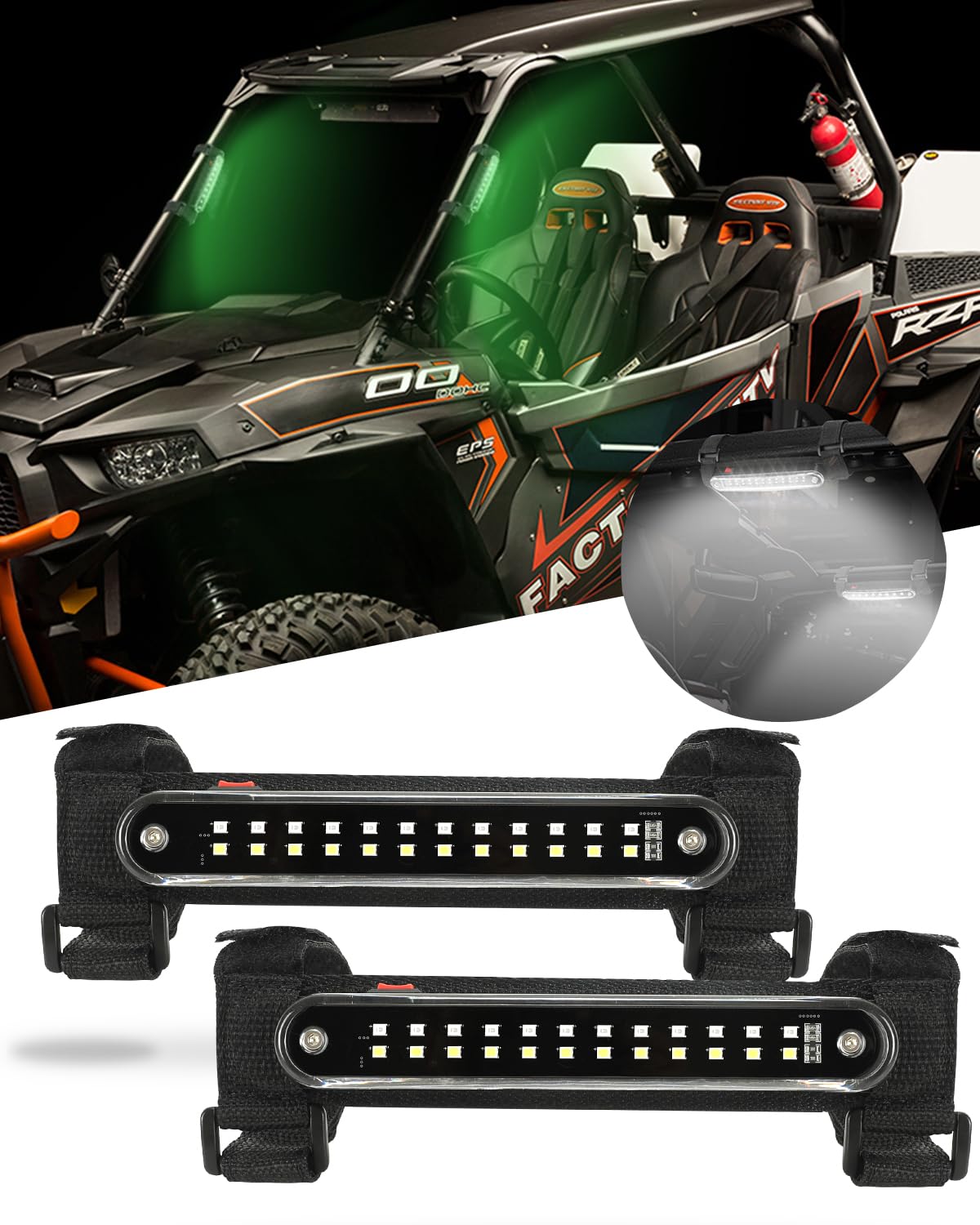 Amazon.com: SUNPIE UTV Dome Light Universal SXS Wireless Interior