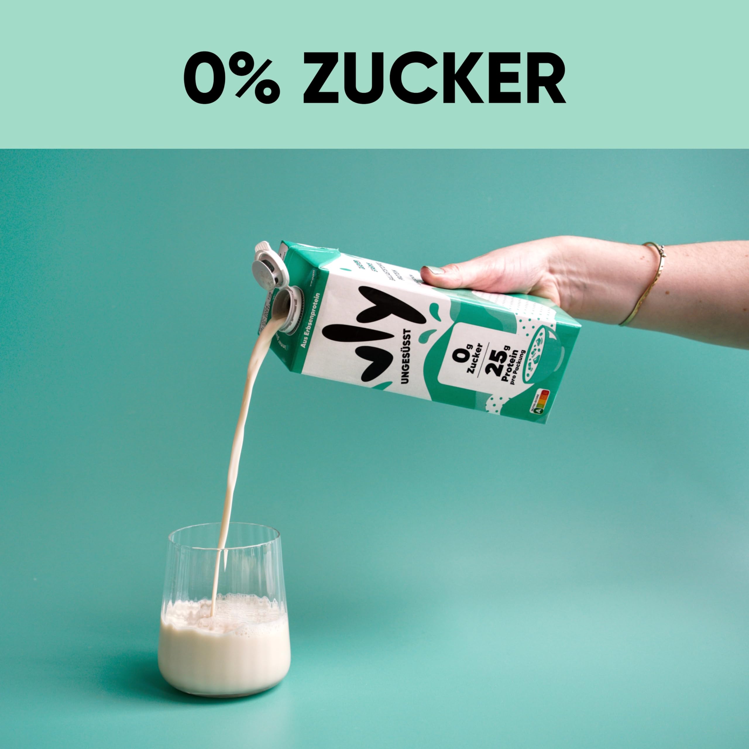 vly - Die köstlich cremige Milchalternative aus Erbsenprotein + Kalzium | PROBIERPAKET Vegane Milchalternative Kaffee Müsli Shakes | Viel Eiweiß, wenig Zucker, Erbsenproteingetränk Pea Protein-Drink
