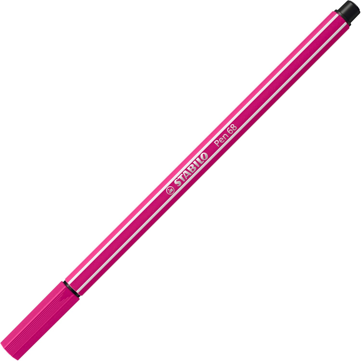 STABILO Premium Fiber-Tip Pen Pen 68 - ARTY - Rollerset of 25 - Assorted Colors