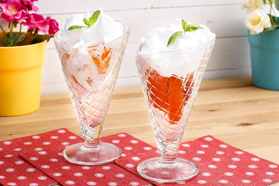 Amazon.com: Bormioli Rocco Gelato Dessert Bowls, Set of 6