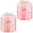 Pink Himalayan Salt Body Scrub (Pack of 2), Deep Cleansing & Moisturizing scrubber For Women, Exfoliating Scrub for Soft Skincare, Removes Dead Skin Cells, Natural Face, Foot, Hands Exfoliation