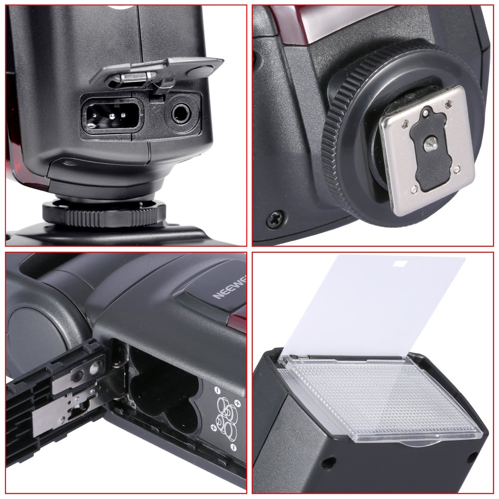 Neewer TT560 Flash Speedlite for Canon Sony Nikon Panasonic Olympus Pentax and Other DSLR Cameras, Digital Camera Speedlight with Standard Hot Shoe - Image 8