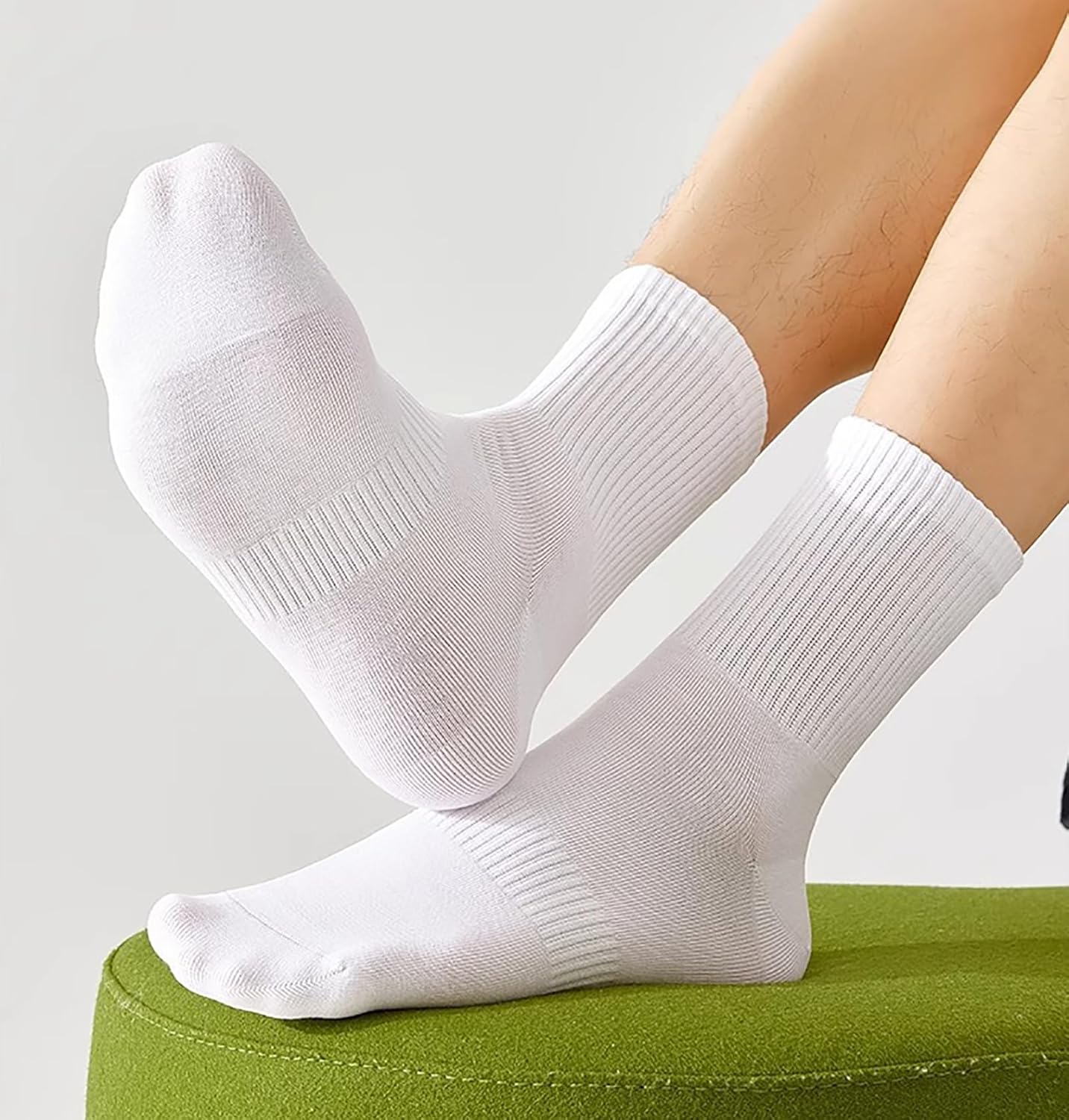 10/20 Pairs Crew Athletic Socks for Women Moisture Wicking Cushion Crew Socks for Sport Running Traveling - Image 6