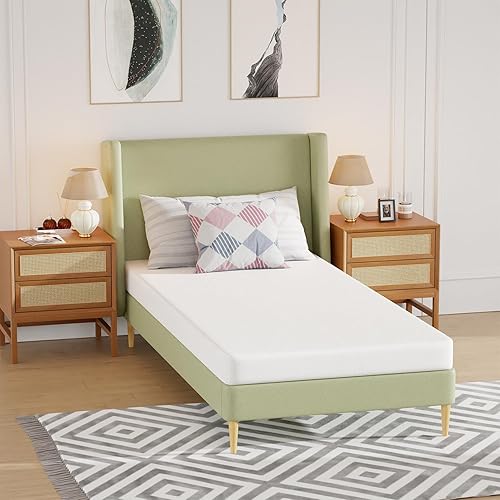 Miniatura 28 de BestMassage Colchón matrimonial de 10 pulgadas | Espuma viscoelástica de gel | Tacto firme medio | Blanco | Cama en una caja, certificado