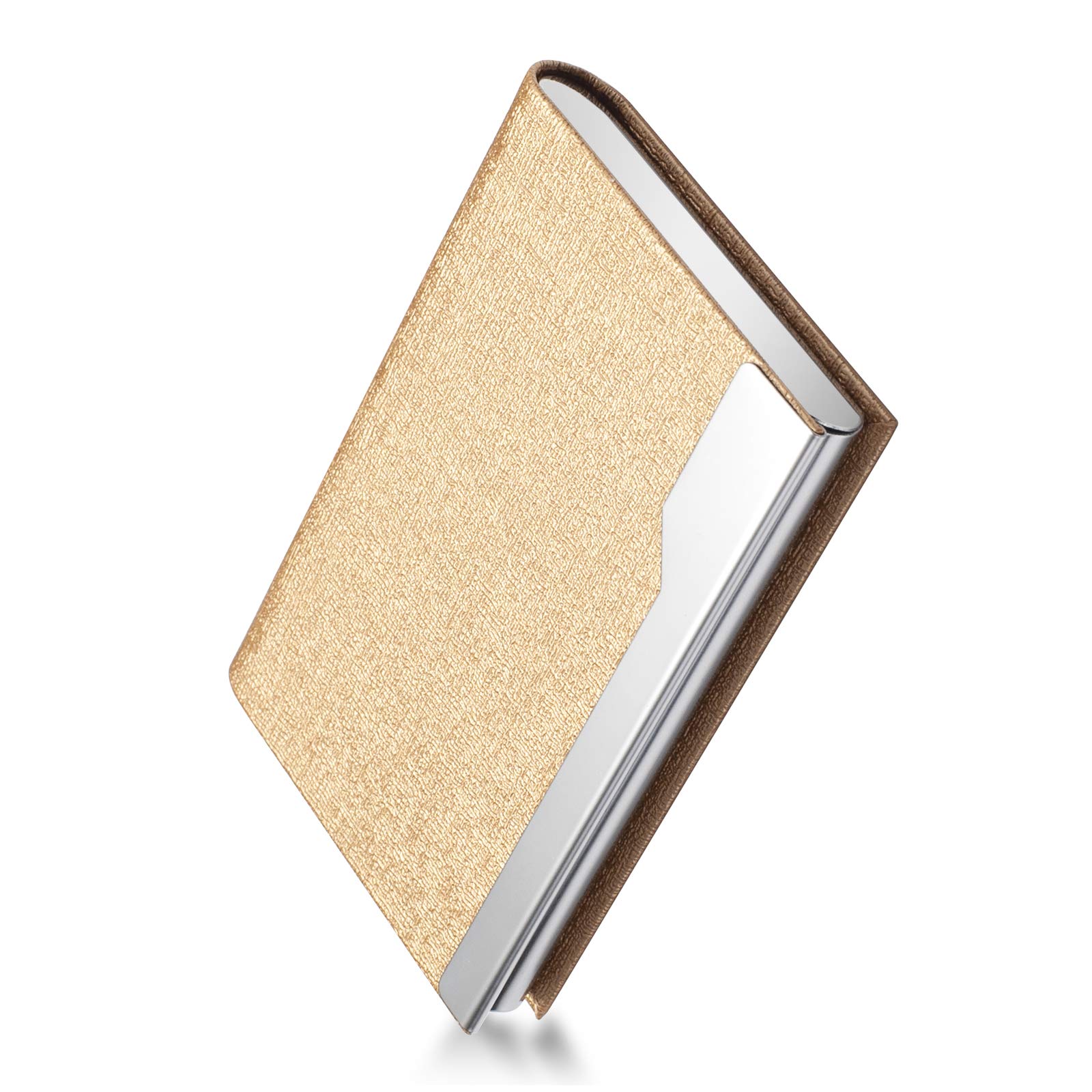 Professional Card Storage Gold Business Card Holder - Curve Cover ...