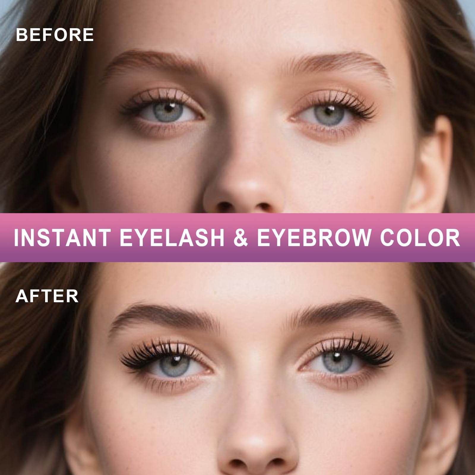 Eyebrow & Eyelash Tint Kit, Professional Instant Lash & Brow Dye Kit, Easy to Use with Natural Results - Image 4