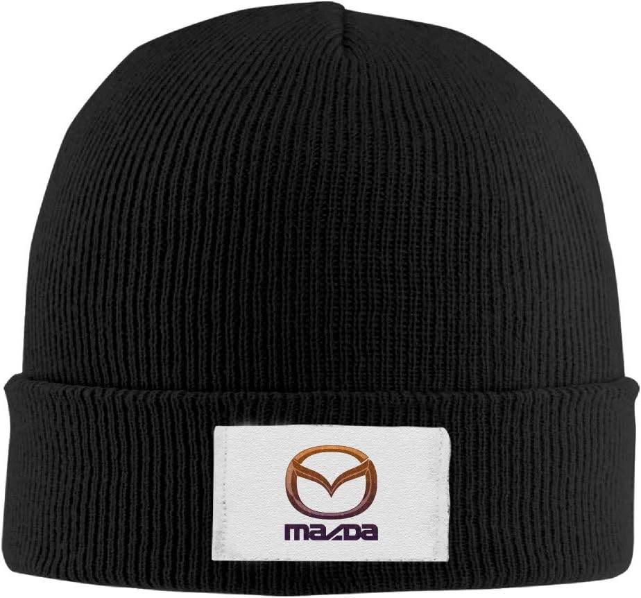 Mazda Logo Soft Skull Hat Beanies Cap Black