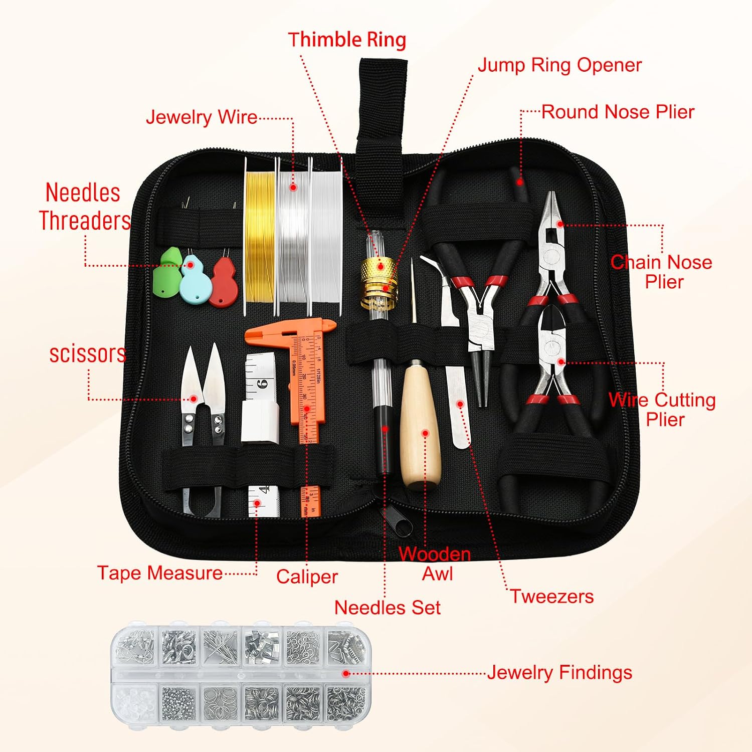 LYFJXX Jewelry Making Supplies Kit